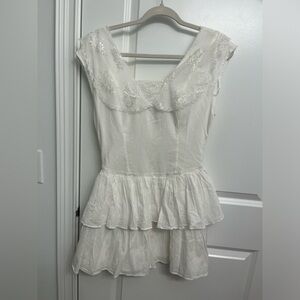 NWT Urban Outfitters white lace dress